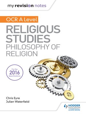 cover image of My Revision Notes OCR a Level Religious Studies
